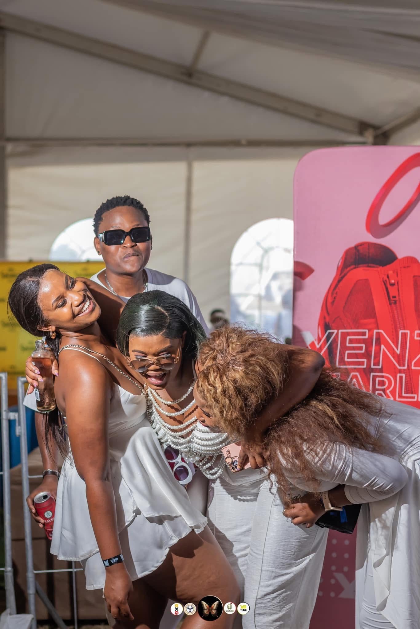 December 2024 - Friends having fun together at the event