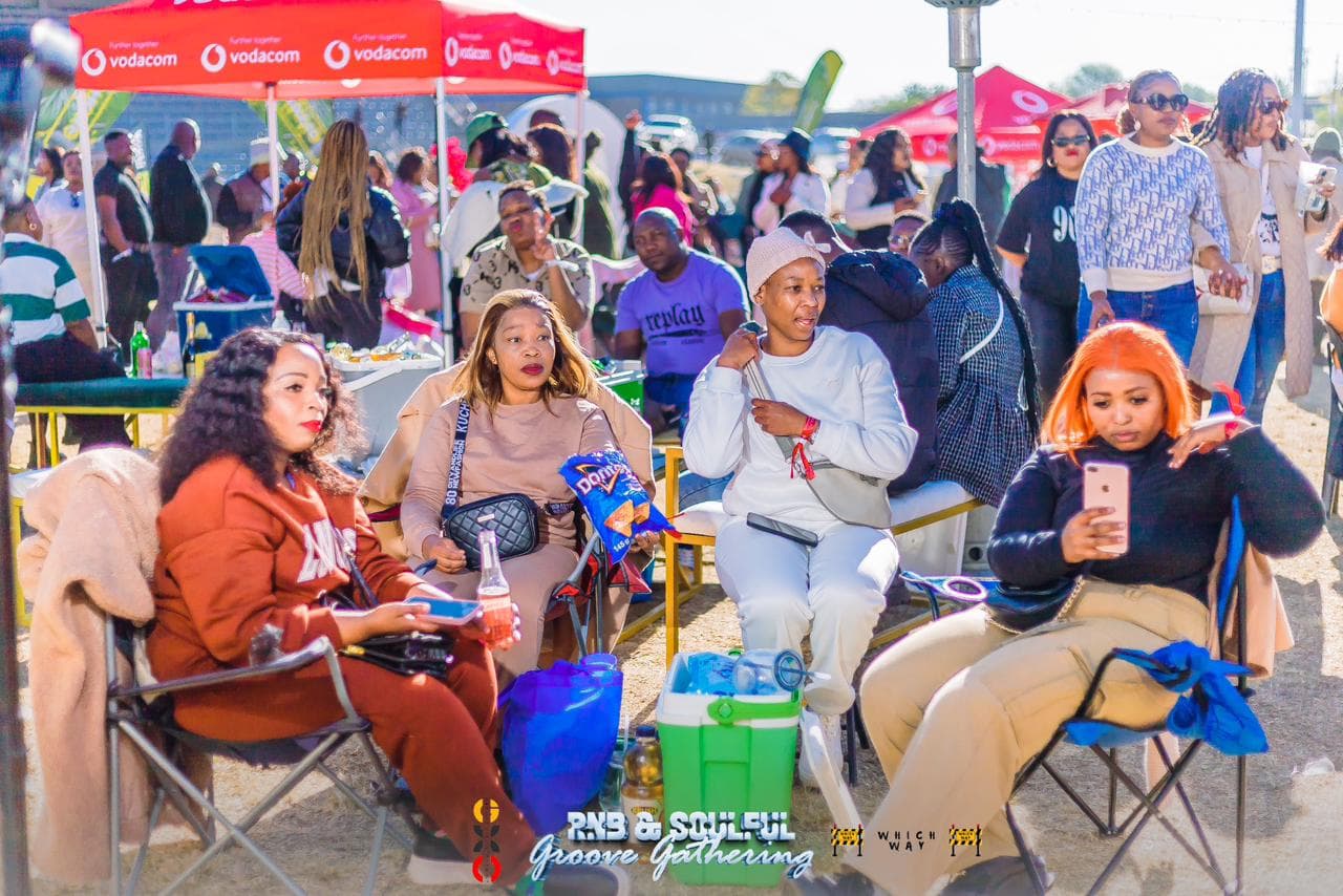 June 2024 - Attendees relaxing with refreshments