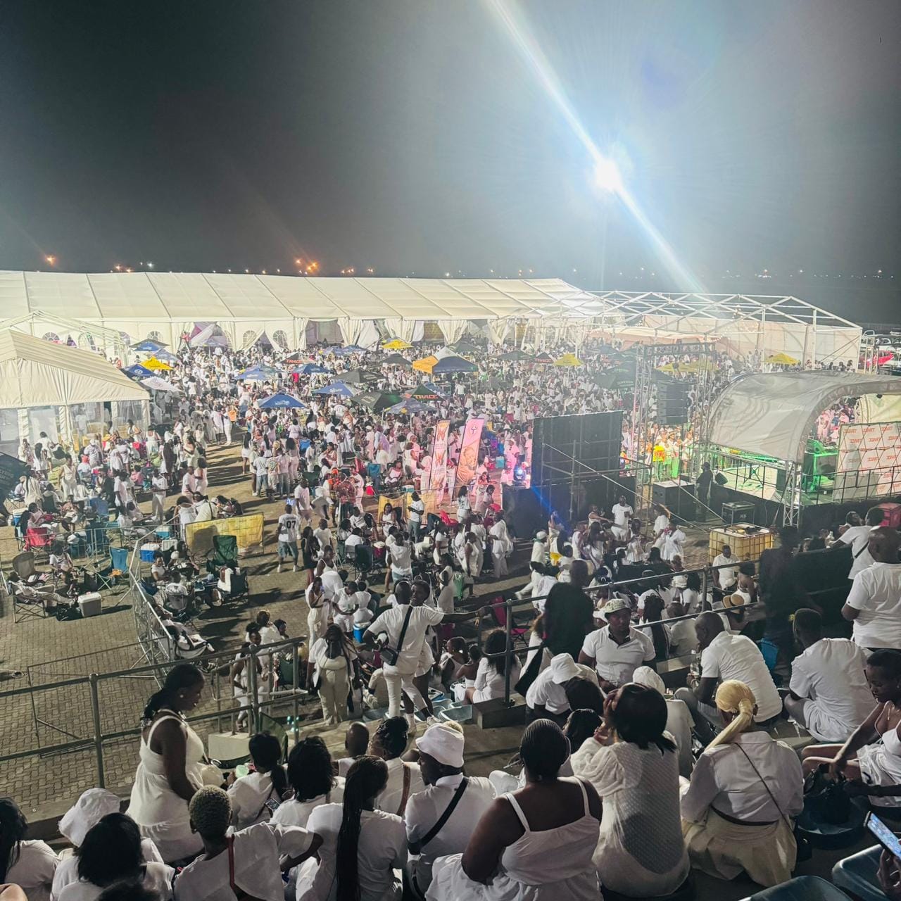 December 2024 - Night event with stage lighting